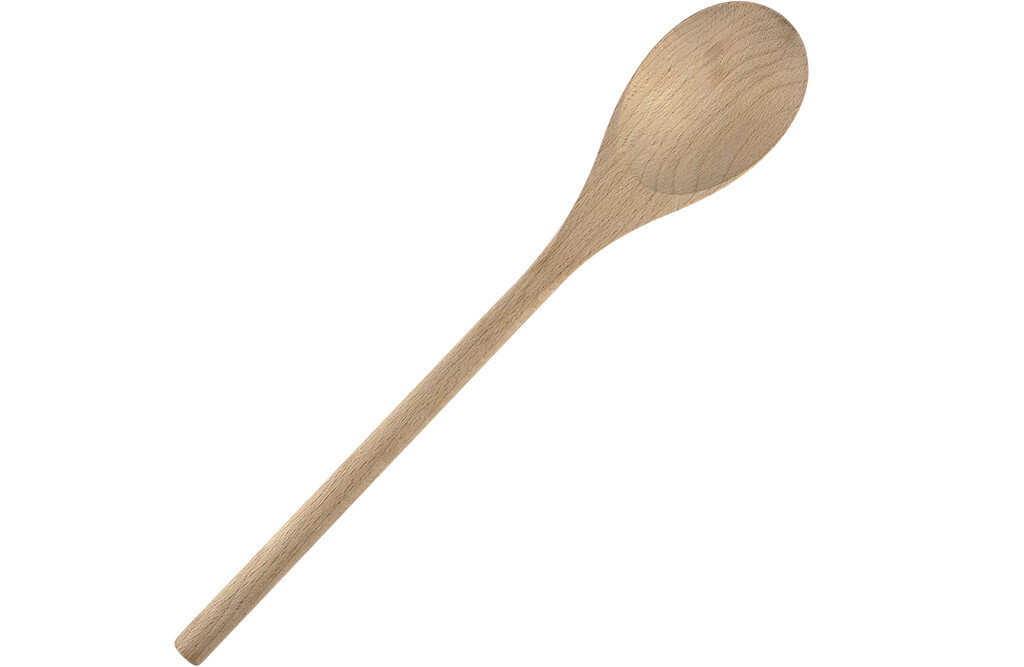 Klassischer Buchenholz-Topflöffel - 35 cm
