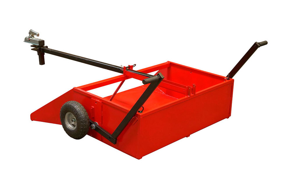 Pferdeäpfelsammler für Quad & Rasentraktor 130 cm