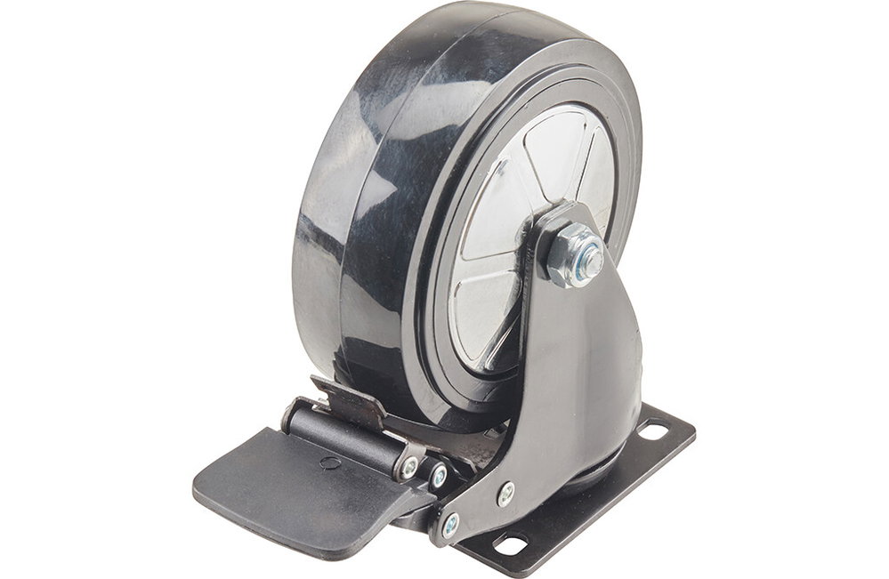 Räder mit Bremse, 1 Stück
