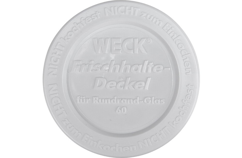 Weck Keep Fresh Deckel, Ø60 mm - 5 Stück