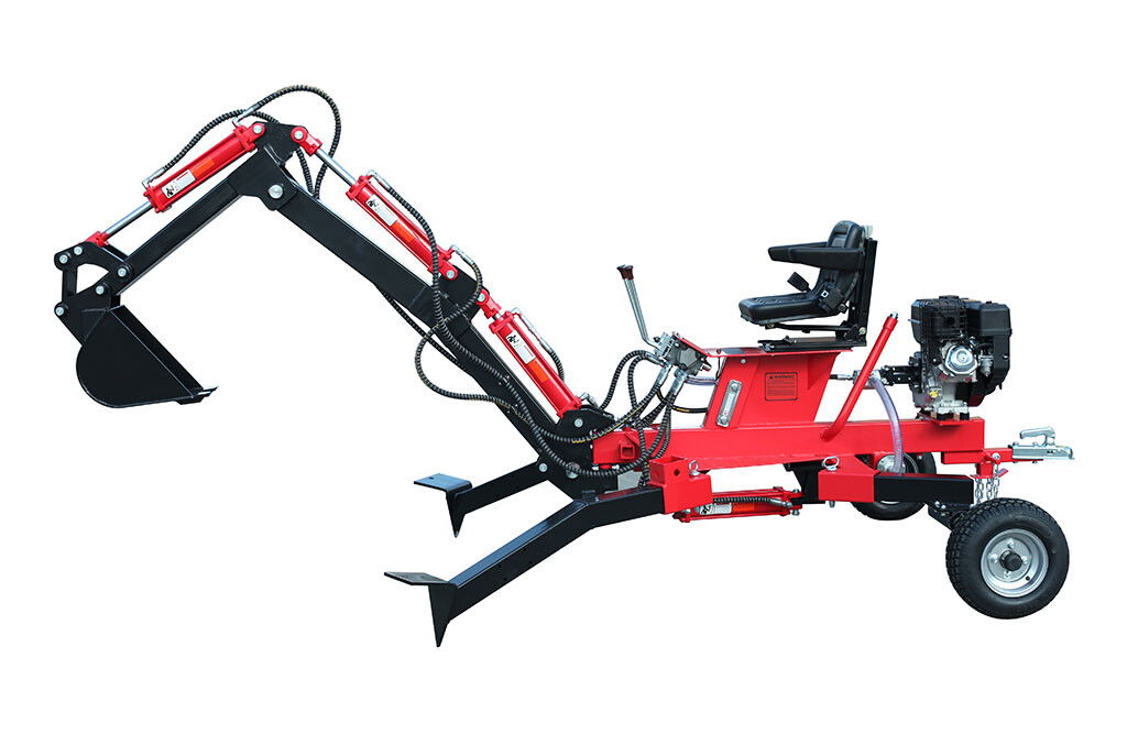 Schreitbagger Benzin Minibagger 10 PS inkl. 20 cm Schaufel