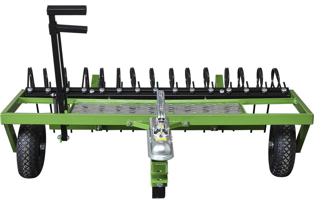 Hofrechen mit Planierschild für ATV & Rasentraktor 106 cm | Agriquad