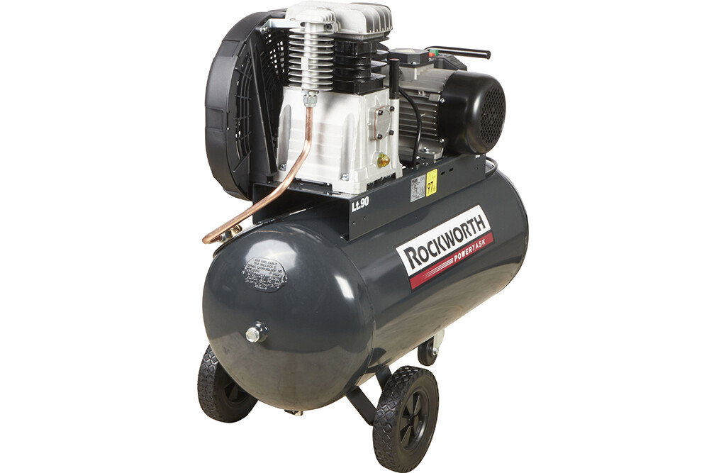 Rockworth Druckluftkompressor, 4 PS 90 Liter