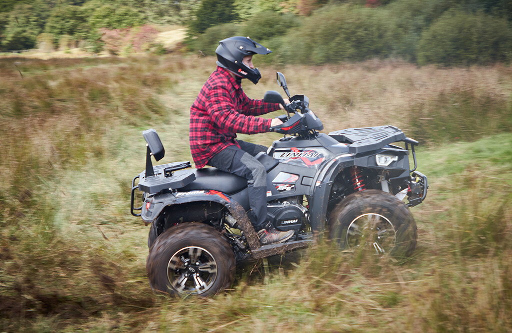 Linhai Promax Quad 500-2D EFI 4x4, T3b Straßenzulassung