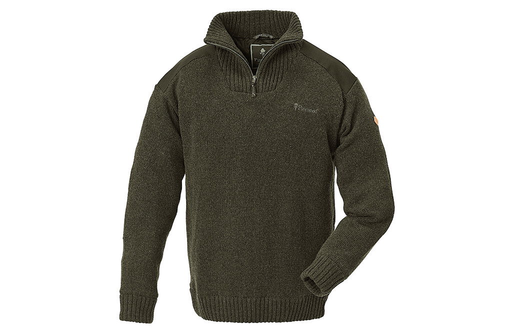 Pinewood Strickpullover, Herren, grün, Hurricane - XXL