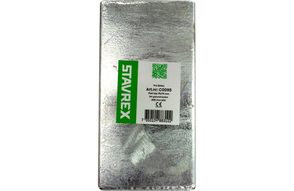 Stavrex Pfostenfuß, 75x75 mm