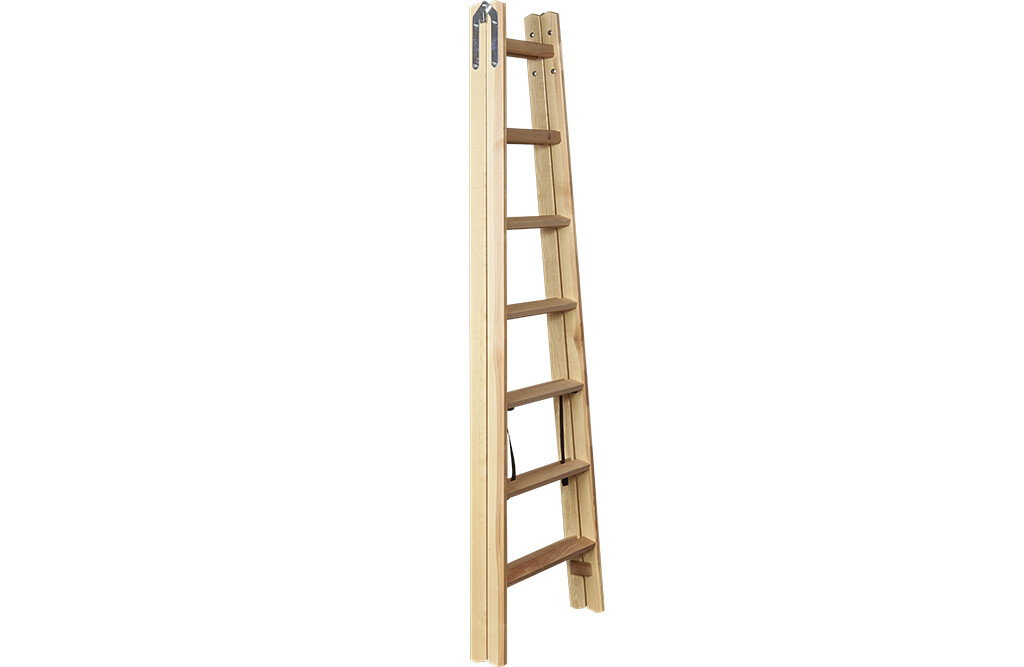 Wiener Leiter mit 5 Sprossen, Holz