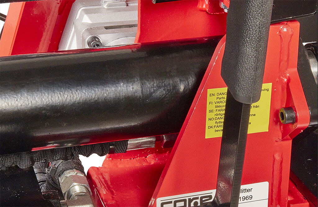 Holzspalter Zapfwellenantrieb 10 t, stehend liegend