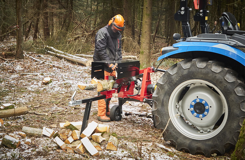 Holzspalter Zapfwellenantrieb 10T stehend liegend | CORE