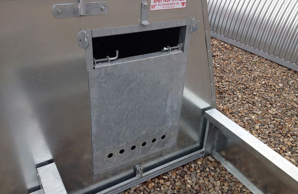 Plattentür für Schweinehütten