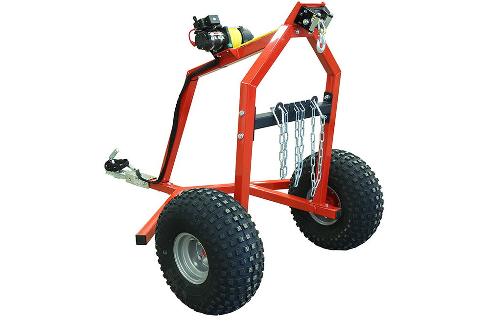 Elektrische Winde 12V für ATV & Quad, mit Fernbedienung