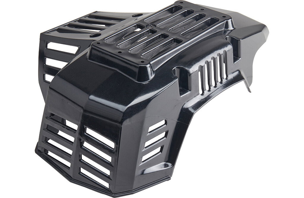 Abdeckung unter Motor