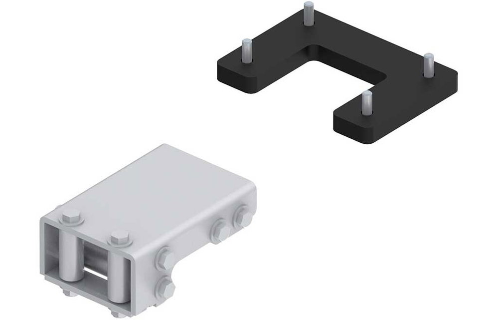 Elektrische Windenhalterung für CanAm ATV, 6x6