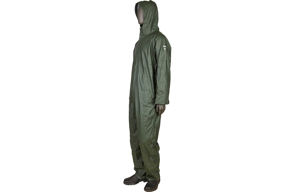 PU-Overall, olivgrün, 3XL