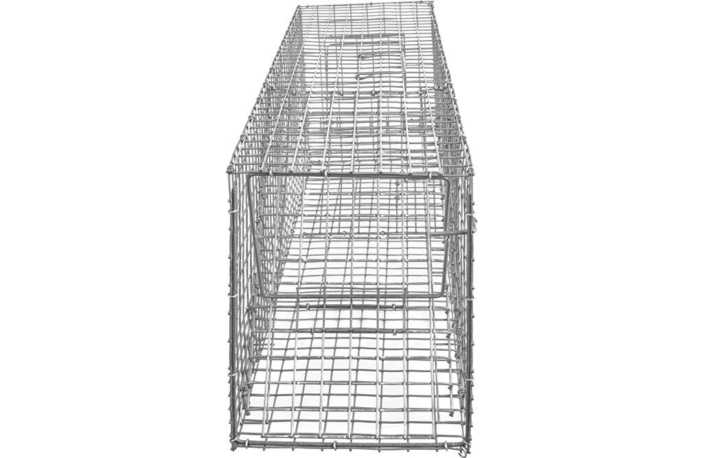 Lebendfalle Marder aus verzinktem Draht, 92x20x26cm