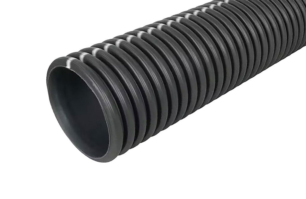 6m Wellrohr DN 200 SN4, nicht geschlitzt, 232/198mm