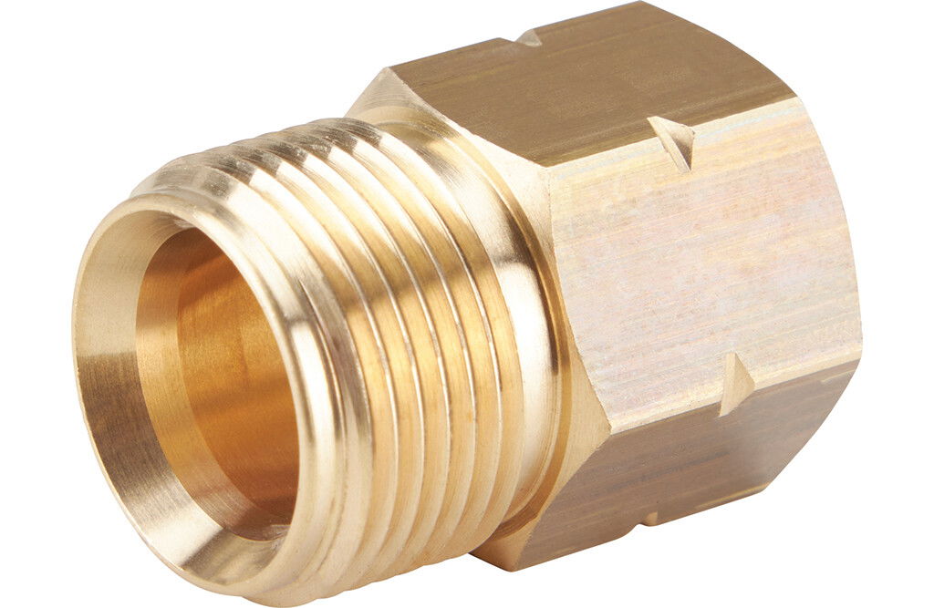 Nippelmuffe, 22 mm x 3/8"