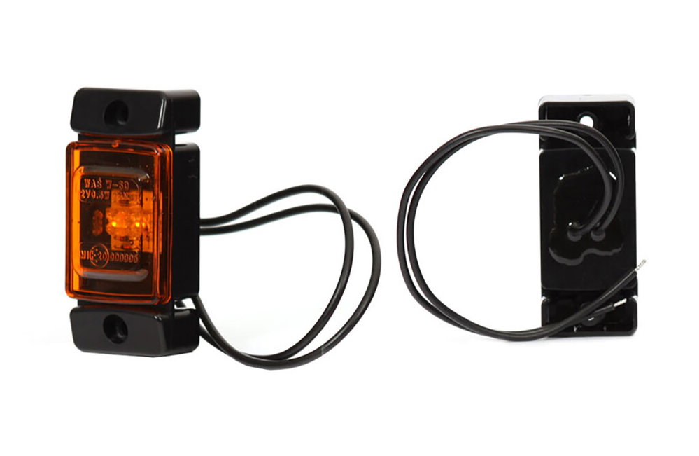 LED-Seitenmarkierungsleuchte 12V/24V, 2xLED, inkl. 22cm Kabel