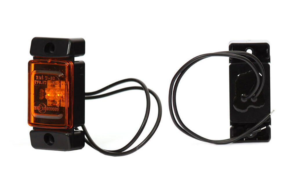 LED-Seitenmarkierungsleuchte 12V/24V, 2xLED, inkl. 22cm Kabel