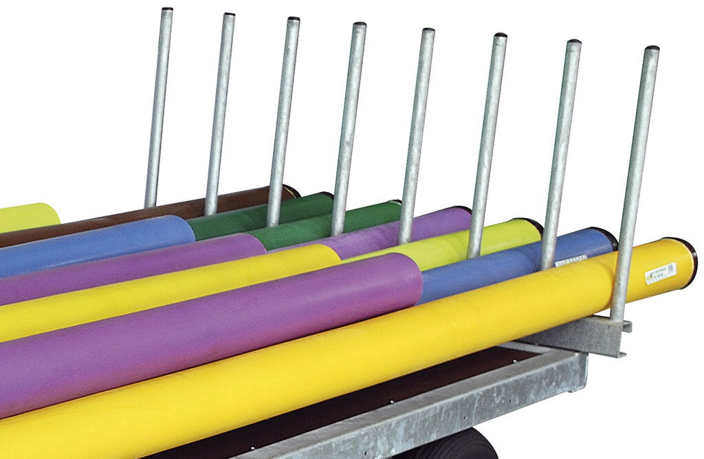 Cosnet Endgiebel für Stallwagen Absperrstangen P1212301