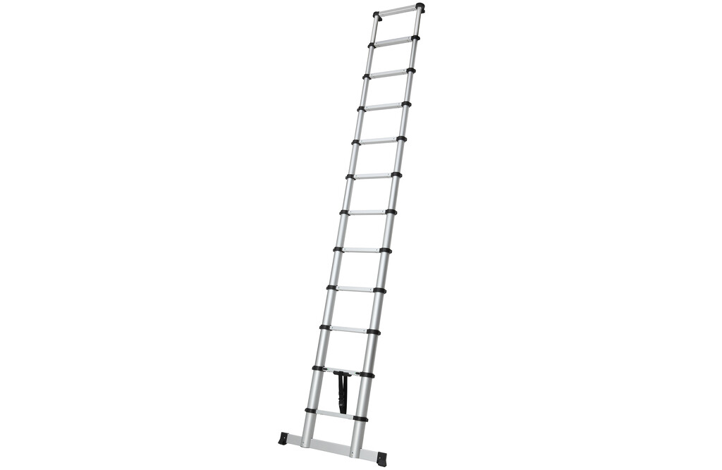 PRO-SOFTLINE Teleskopleiter, 3,5 m, 12 Sprossen | FACAL