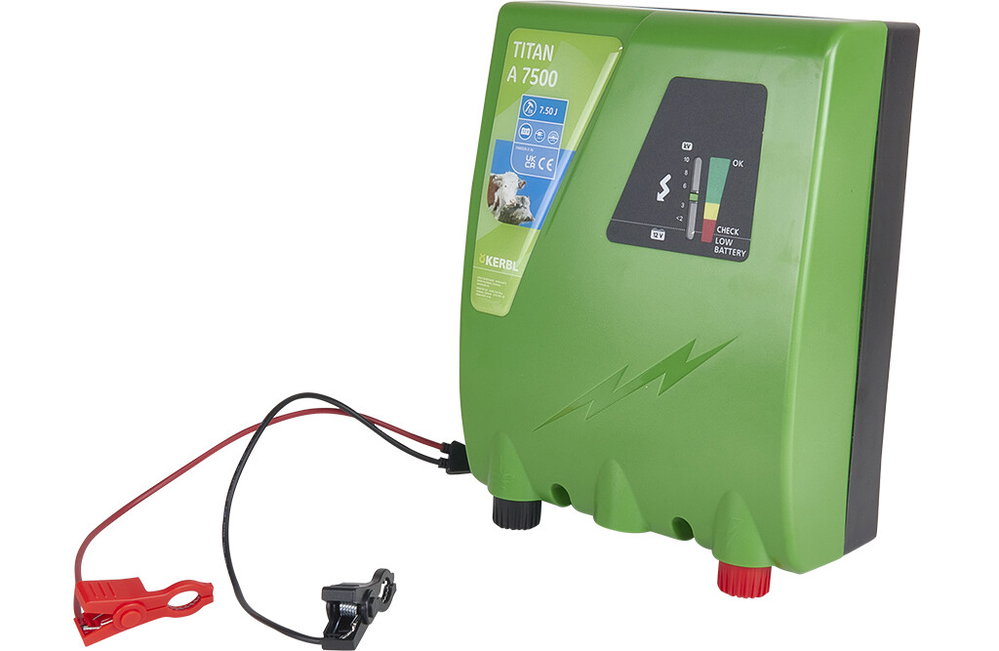 Kerbl Titan Weidezaungerät A7500, 12V