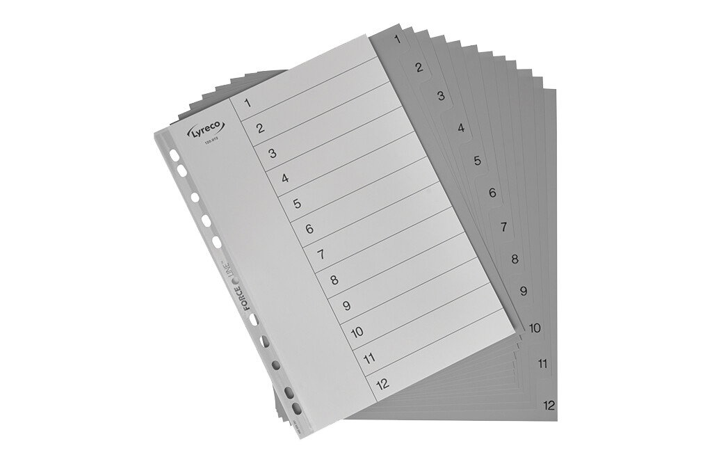 Trennblätter, 1 - 10