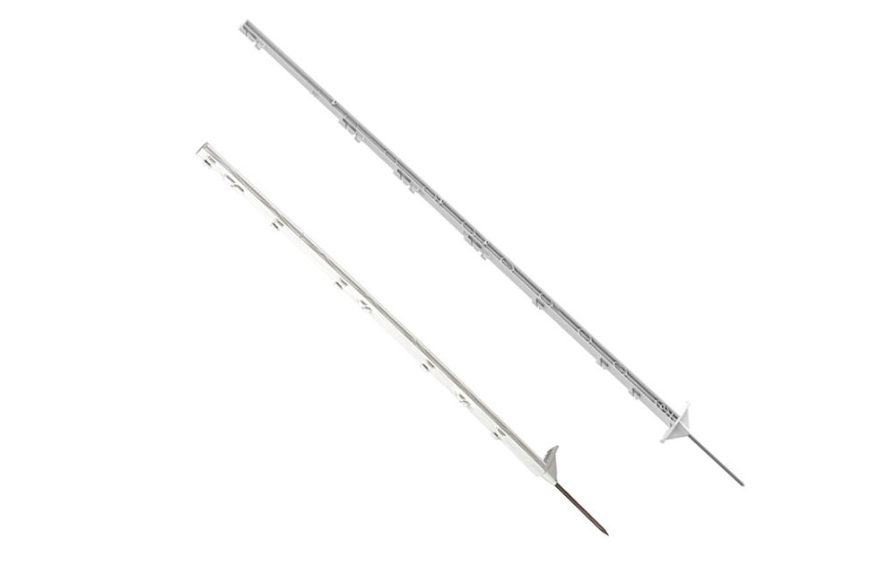 Weidezaunpfahl 5er Pack mit Stahlspitze