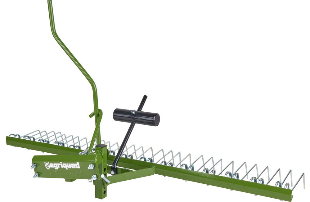 Hofrechen 120 cm für Rasentraktor & Quad | Agriquad