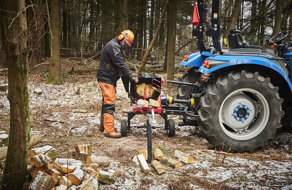 Holzspalter Zapfwellenantrieb 10T stehend liegend | CORE