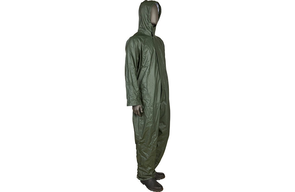 PU-Overall, olivgrün, 3XL