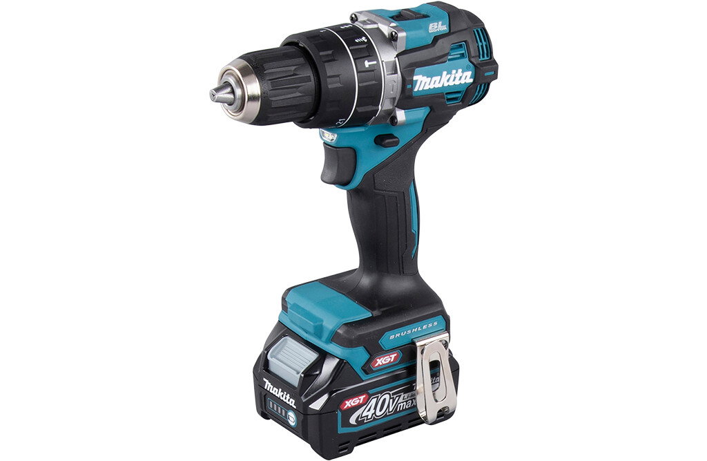Makita 40V Schlagbohrmaschinen-Kit, inkl. Akkus und Zusatzartikel