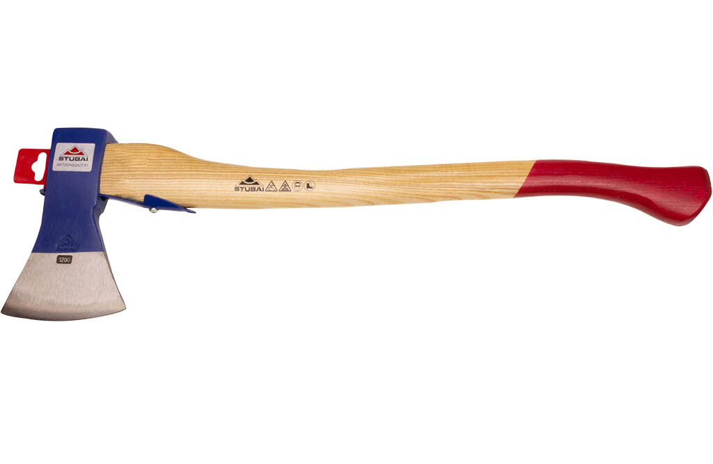 STUBAI Waldbeil mit Schutzkappe
