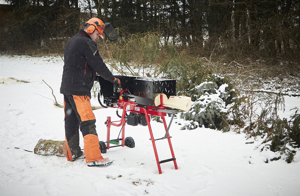Elektrischer Holzspalter 8T 230V mit Untergestell | CORE