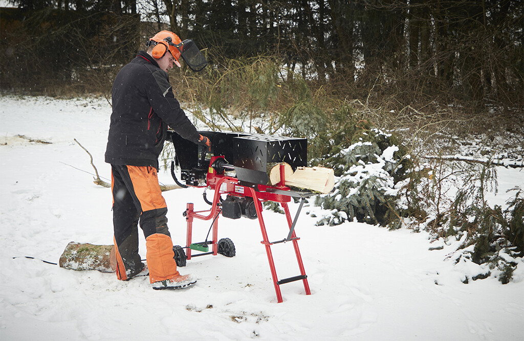 Elektrischer Holzspalter 8T 230V mit Untergestell | CORE