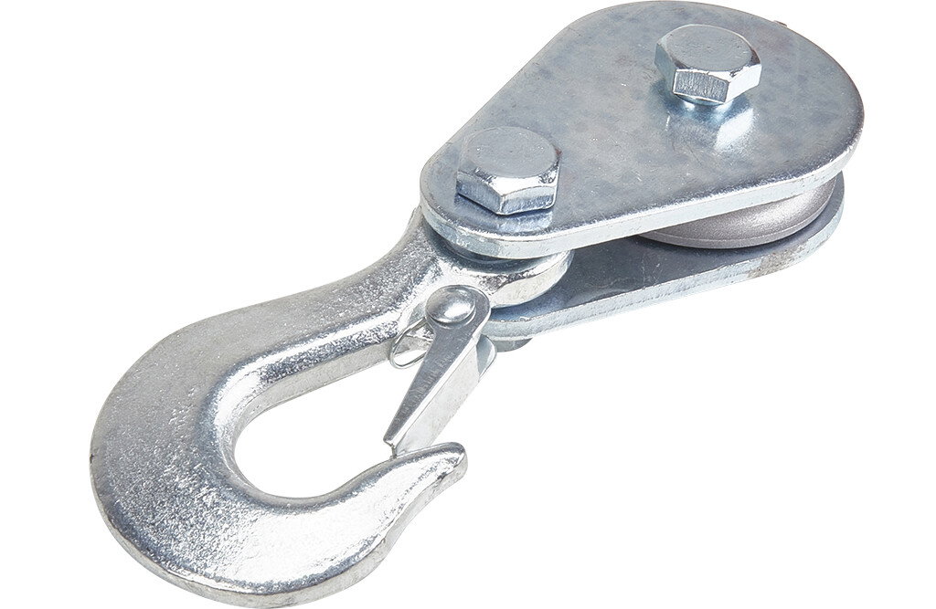 Wurfblock, 2 Tonnen, inkl. Haken