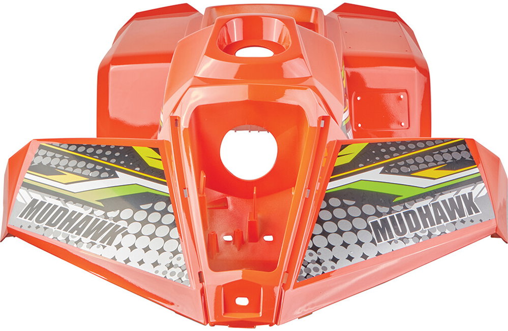 Bildschirmabdeckung vorne/hinten, orange