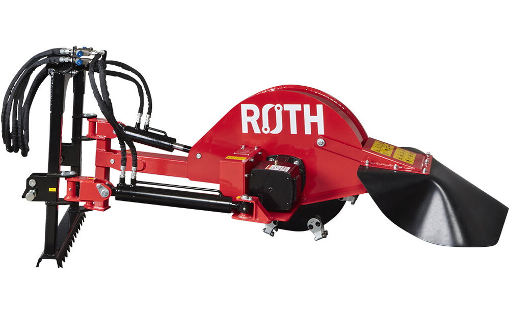 Stubbenfräse Zapfwelle, Baumstumpffräse für Traktor | ROTH