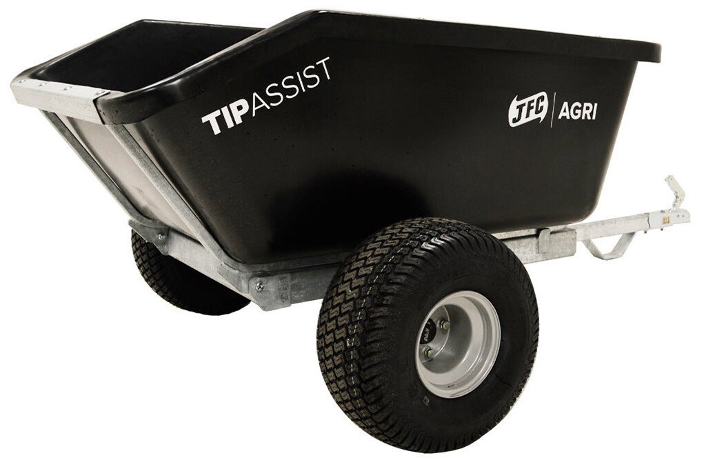 Kippanhänger mit Gasfeder für Quad, ATV & Rasentraktor
