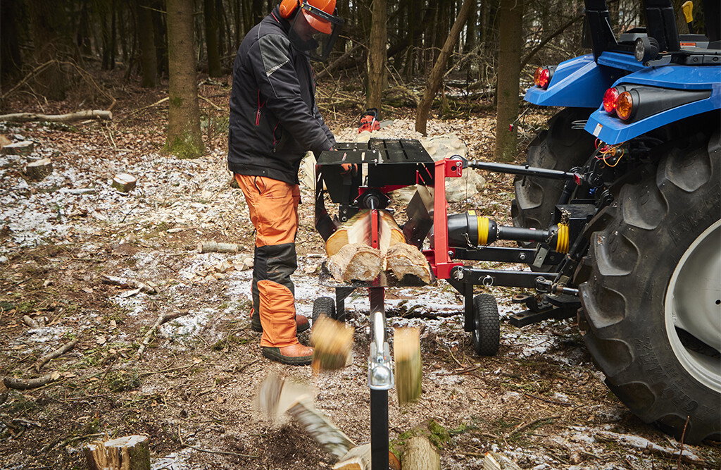 Holzspalter Zapfwellenantrieb 10T stehend liegend | CORE