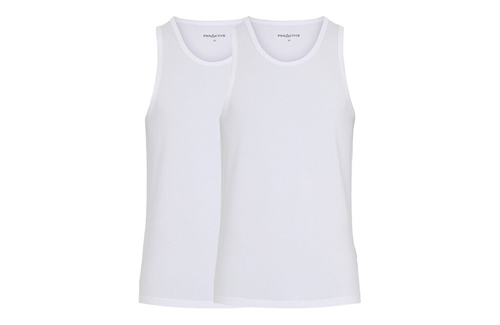 Unterhemd - weiß, 2 Stück