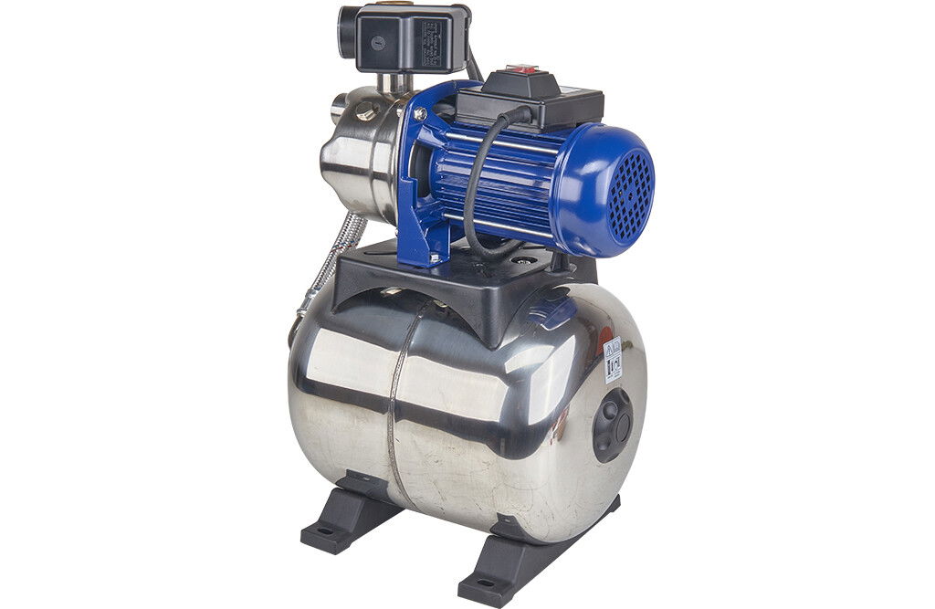 Edelstahl Hauswasserwerk 1200W 230V 50Hz, 3700l/h