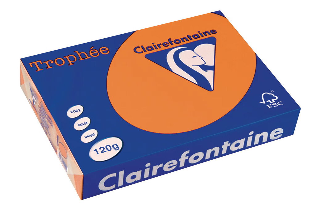 Trophée-Kopierpapier, orange