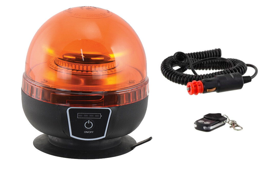 Kabellose Rundumleuchte mit Fernbedienung