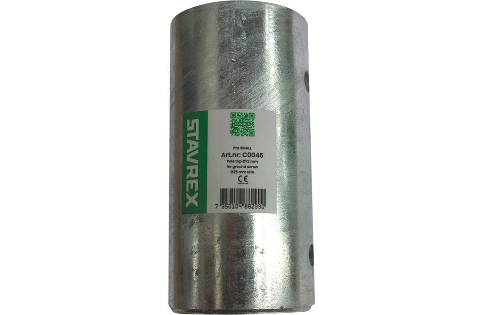 Stavrex Pfostenfuß rund, Ø72 mm