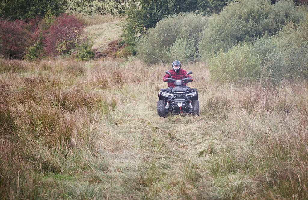 Linhai Promax Quad 500-2D EFI 4x4, T3b Straßenzulassung