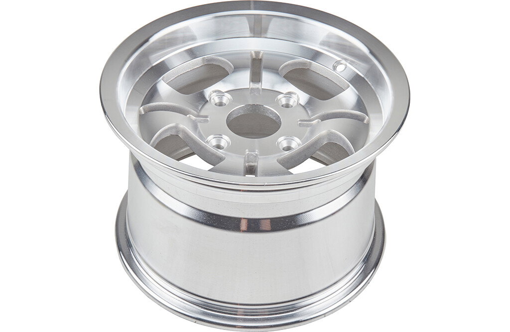 Leichtmetallrad, hinten - silber