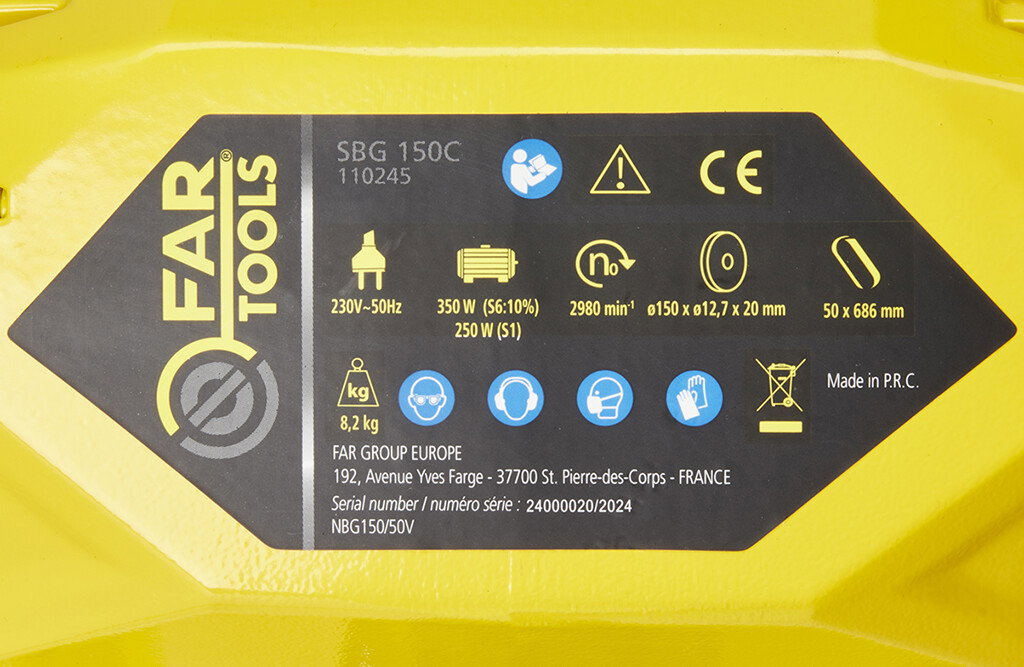 Fartools Tischschleifmaschine, 230V