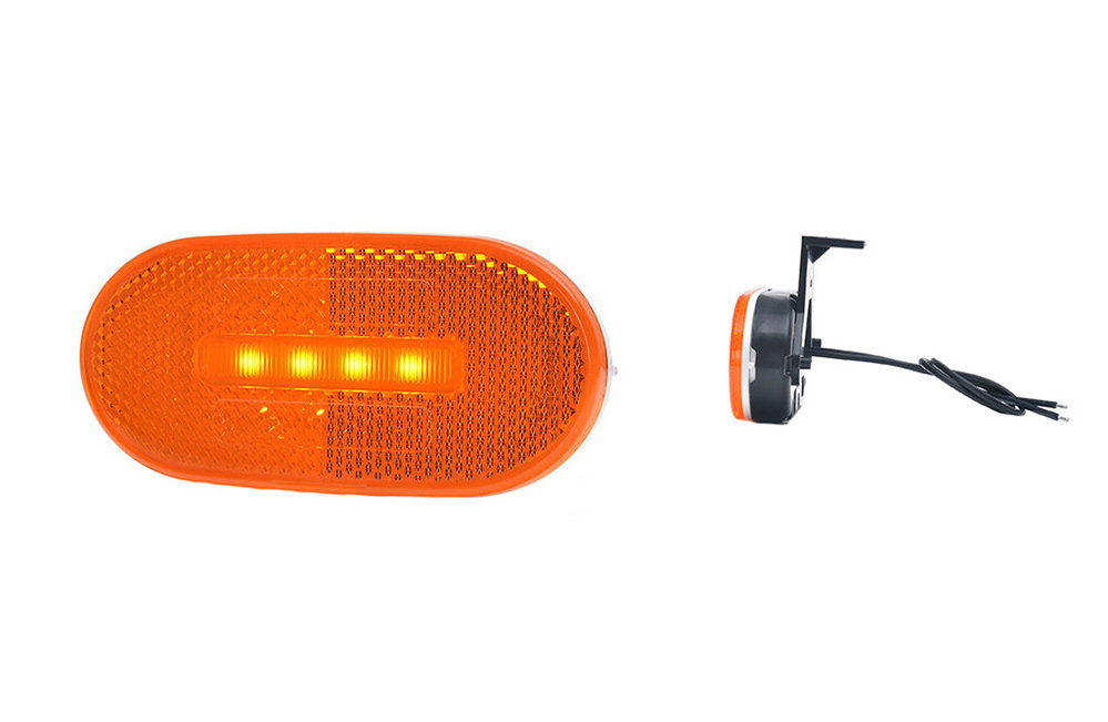 LED-Seitenmarkierungsleuchte, 12V/24V, 22cm Kabel
