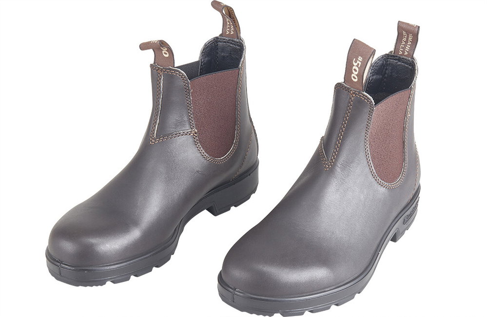 Blundstone 500 Chelsea Boots Braun, Größe 13 (48)